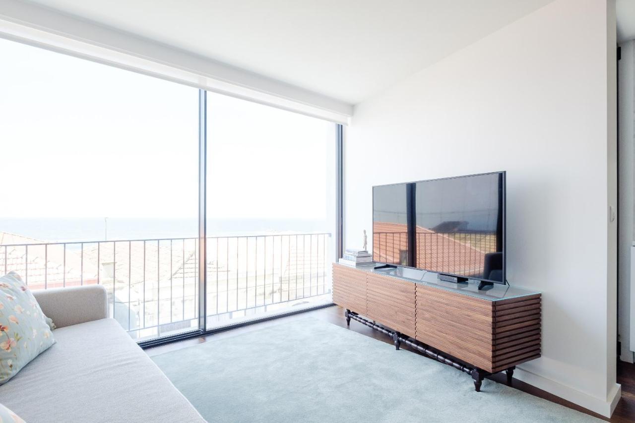 Boutique Rentals- Bliss By The Sea Apt- Ocean Views In Foz Beach 포르투 외부 사진